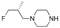 Piperazine, 1-[(2R)-3-fluoro-2-methylpropyl]- (9CI) 结构式