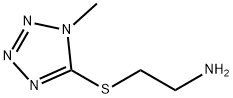 2-(1-甲基1H-四唑-5-基磺酰)乙基胺 结构式