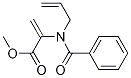 Methyl 2-(N-allylbenzaMido)acrylate 结构式