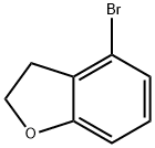 4-溴-2,3-二氢苯并呋喃 结构式