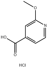 2-METHOXY-ISONICOTINIC ACID HYDROCHLORIDE 结构式