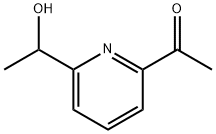 1-(6-(1-羟基乙基)吡啶-2-基)乙酮 结构式