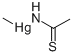 MERCURY, METHYL(THIOACETAMIDO)- 结构式