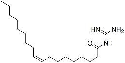 (Z)-N-(aminoiminomethyl)-9-octadecenamide  结构式
