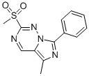 5-甲基-2-(甲砜基)-7-苯基咪唑[5,1-F][1,2,4]三嗪 结构式