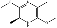 Pyrazine, 1,2-dihydro-3,6-dimethoxy-2,5-dimethyl-, (S)- (9CI) 结构式