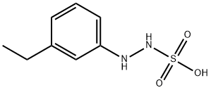 Hydrazinesulfonic acid, 2-(3-ethylphenyl)- (9CI) 结构式