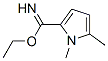 1H-Pyrrole-2-carboximidicacid,1,5-dimethyl-,ethylester(9CI) 结构式