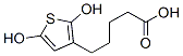 3-Thiophenepentanoic acid, 2,5-dihydroxy- (9CI) 结构式