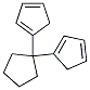 Cyclopentane, 1,1-dicyclopentadienyl- (7CI) 结构式