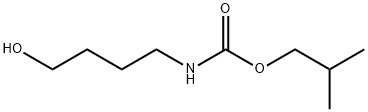 Carbamic  acid,  (4-hydroxybutyl)-,  2-methylpropyl  ester  (9CI) 结构式