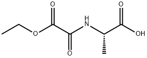 (2-乙氧基-2-氧代乙酰基)丙氨酸 结构式