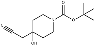 tert-Butyl 4-(cyanomethyl)-4-hydroxypiperidine-1-carboxylate