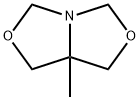 四氢-7A-甲基-1H-恶唑并[3,4-C]-恶唑 结构式