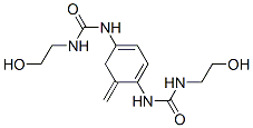 N,N''-(Methylene-p-phenylene)-bis-[N'-(2-hydroxyethyl)]urea 结构式