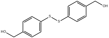 4,4'-二硫二基双(4,1-亚苯)二甲醇 结构式