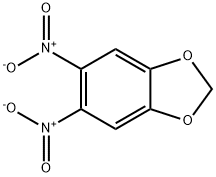 1,2-DINITRO-4,5-METHYLENEDIOXYBENZENE 结构式
