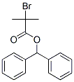 diphenylmethyl 2-bromo-2-methylpropionate 结构式