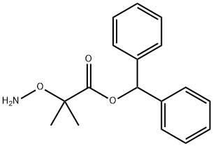 diphenylmethyl 2-(aminooxy)-2-methylpropionate  结构式