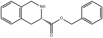 S-1,2,3,4-四氢异喹啉-3-羧酸苄酯盐酸盐 结构式