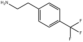 2-(4-三氟甲基苯基)乙胺 结构式
