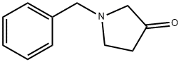 1-苄基-3-吡咯烷酮 结构式