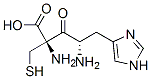 S-2-histidylcysteine 结构式