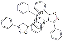 4,5-Dihydro-3,5-diphenylisoxazol-4-yl(phenyl) ketone 结构式