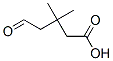 3,3-dimethyl-5-oxovaleric acid 结构式