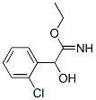 Benzeneethanimidic  acid,  2-chloro--alpha--hydroxy-,  ethyl  ester  (9CI) 结构式