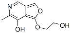 Furo[3,4-c]pyridin-7-ol, 1-(2-hydroxyethoxy)-6-methyl- (9CI) 结构式