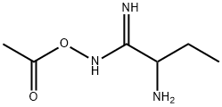 Butanimidamide,  N-(acetyloxy)-2-amino- 结构式