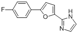 2-[5-(4-FLUORO-PHENYL)-FURAN-2-YL]-1H-IMIDAZOLE 结构式