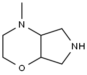 Pyrrolo[3,4-b]-1,4-oxazine, octahydro-4-methyl- (9CI) 结构式