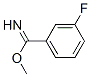 Benzenecarboximidic acid, 3-fluoro-, methyl ester (9CI) 结构式