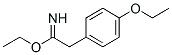 Benzeneethanimidic acid, 4-ethoxy-, ethyl ester (9CI) 结构式