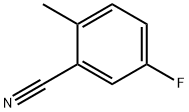 5-氟-2-甲基苯腈 结构式