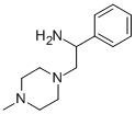 2-(4-甲基哌嗪-1-基)-1-苯基乙烷-1-胺 结构式