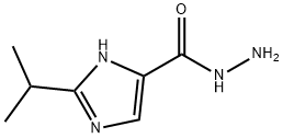 1H-Imidazole-4-carboxylicacid,2-(1-methylethyl)-,hydrazide(9CI) 结构式