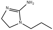 4,5-二氢-1-丙基-1H-咪唑-2-胺 结构式