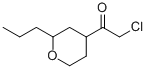 Ethanone, 2-chloro-1-(tetrahydro-2-propyl-2H-pyran-4-yl)- (9CI) 结构式