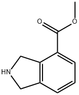 2,3-DIHYDRO-1H-ISOINDOLE-4-CARBOXYLIC ACID METHYL ESTER 结构式