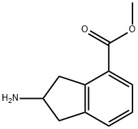 1H-Indene-4-carboxylicacid,2-amino-2,3-dihydro-,methylester(9CI) 结构式