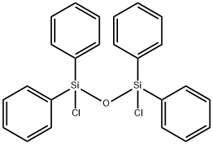 1,3-二氯四苯基二硅氧烷 结构式