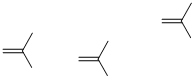 三异丁烯 结构式