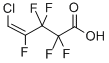 5-CHLORO-2,2,3,3,4-PENTAFLUOROPENT-4-ENOIC ACID 结构式