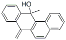 7,12-Dihydro-12-methyl-7-methylenebenz[a]anthracen-12-ol 结构式