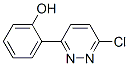 2-(6-chloropyridazin-3-yl)phenol 结构式