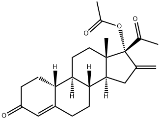 醋酸烯诺孕酮 结构式