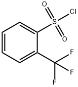 2-三氟甲基苯磺酰氯 结构式